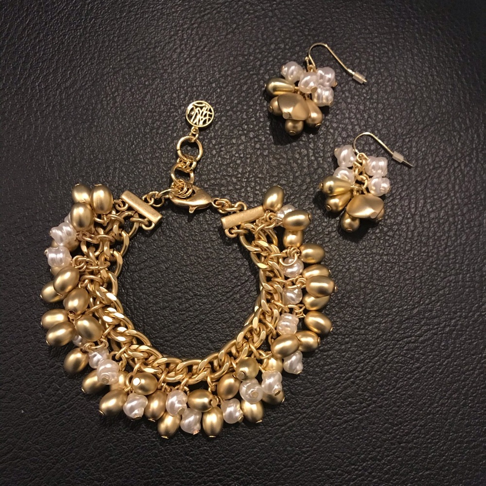 Lilly Pulitzer Bracelet and Earrings